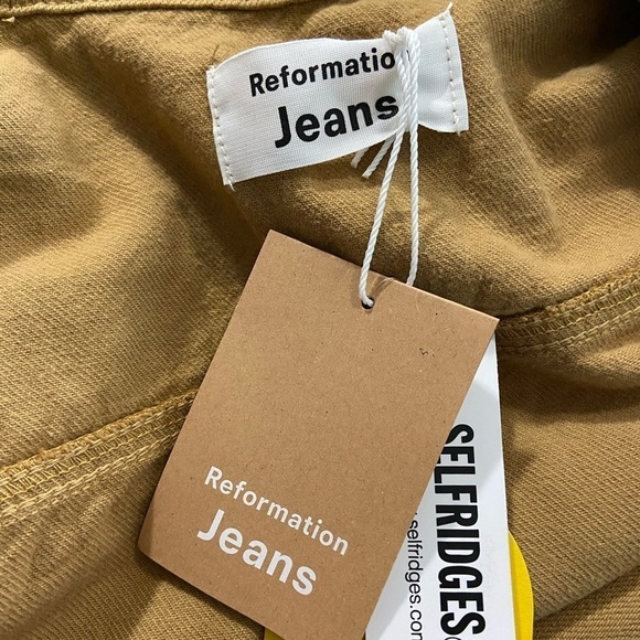 NWT Reformation Kendall Boilersuit Jumpsuit in Desert - Picture 3 of 13